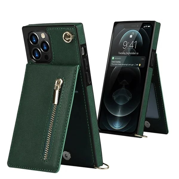 Angélique™ - iPhone case with cord and card holder