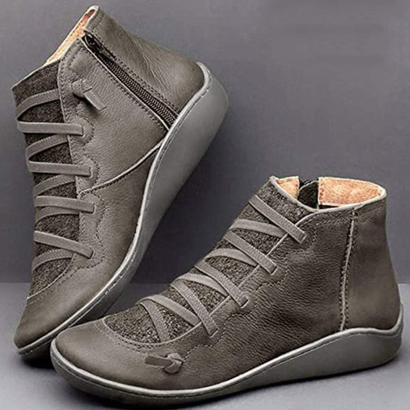 Rosalee™ - Comfortable Leather Boots with Arch Support