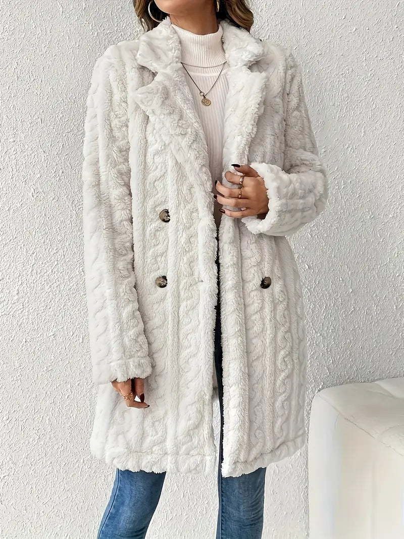 Léa™ - Women's Faux Fur Coat