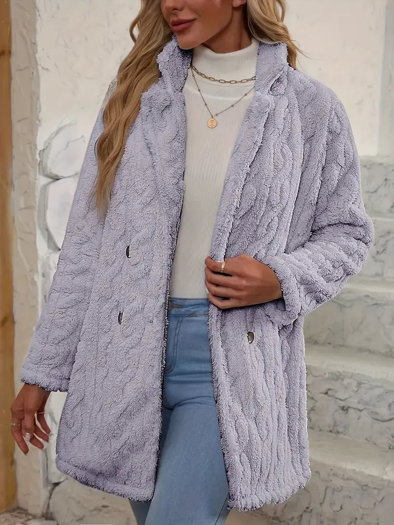 Léa™ - Women's Faux Fur Coat