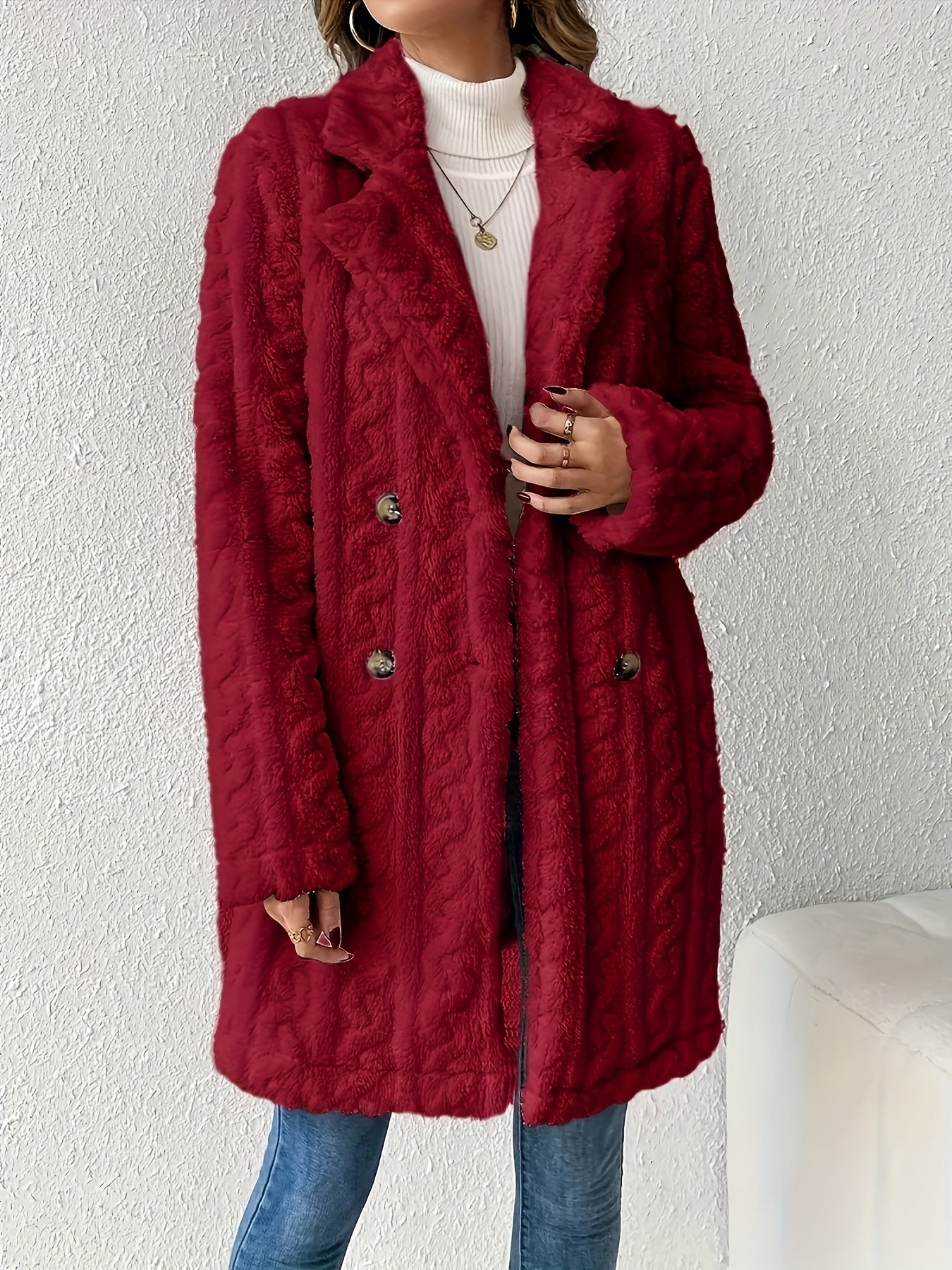 Léa™ - Women's Faux Fur Coat