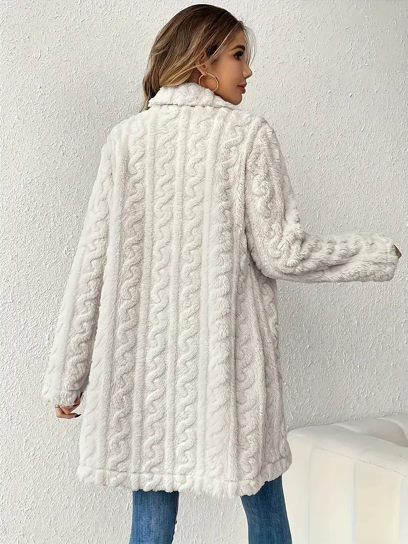 Léa™ - Women's Faux Fur Coat