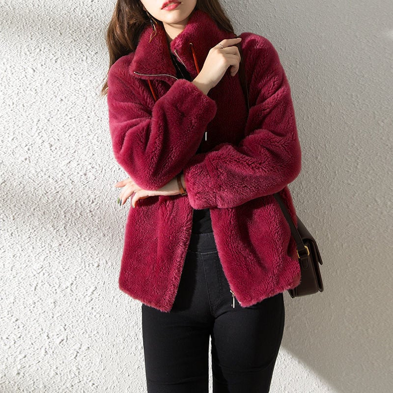 Lune™ - Quilted Stand-Up Collar Coat