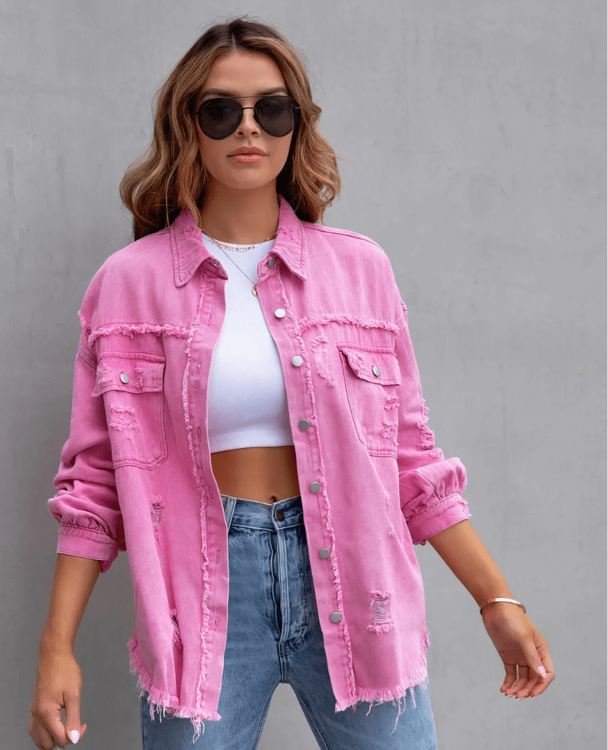 Justine™ - Harvenue Sunnystitch Denim Jacket