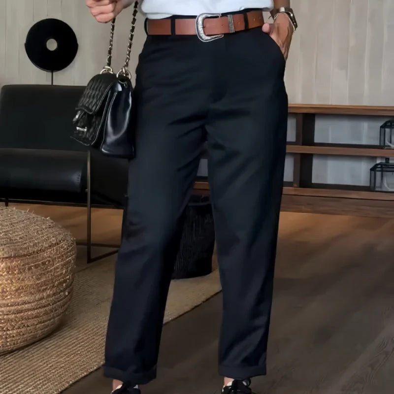 Rose™ - Women's High Waist Straight Pants