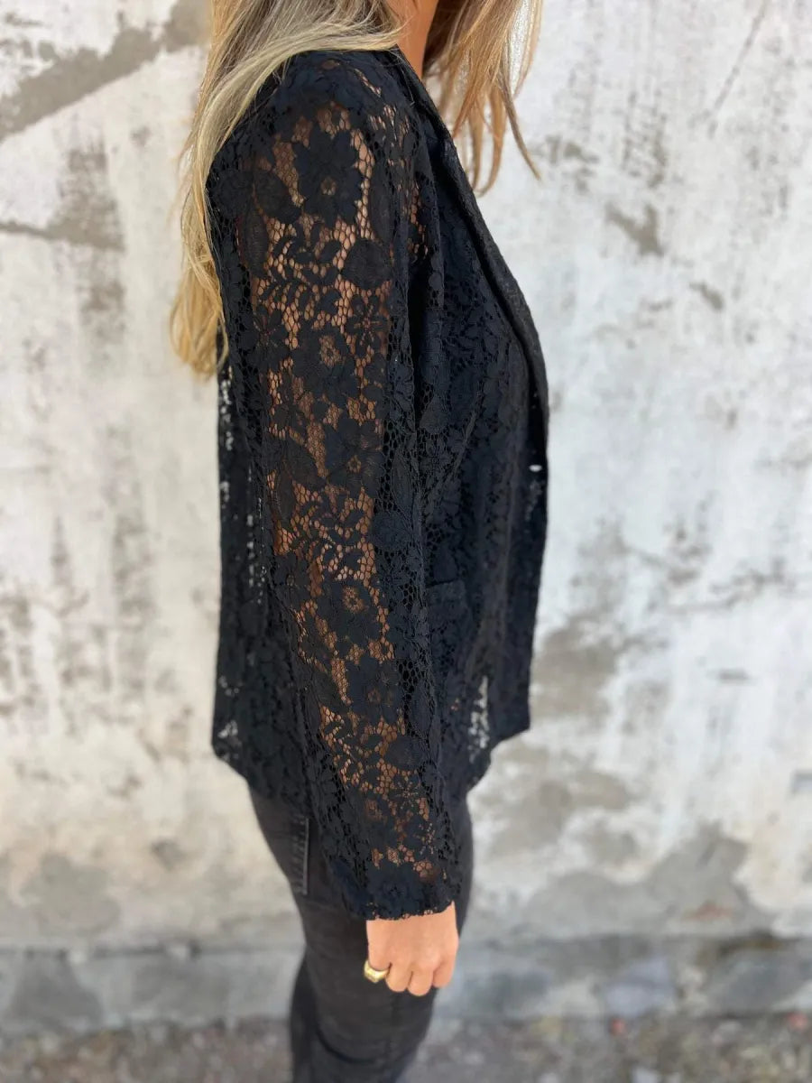 Félicie™ - Lace Elegance Light and Chic Blazer