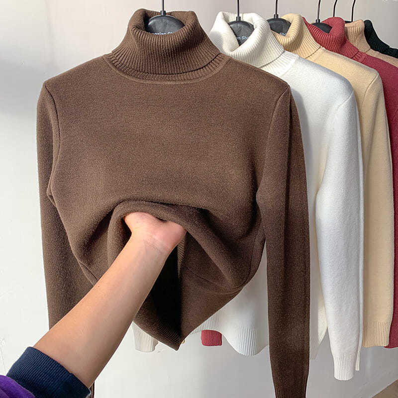 Clementine™ - High Neck Sweater Elegance and Warmth for Winter