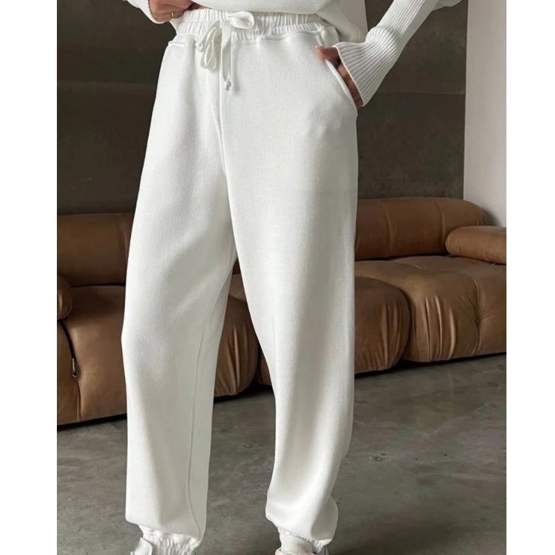 Rie™ - Women's Knitted Half Zip Sport Set