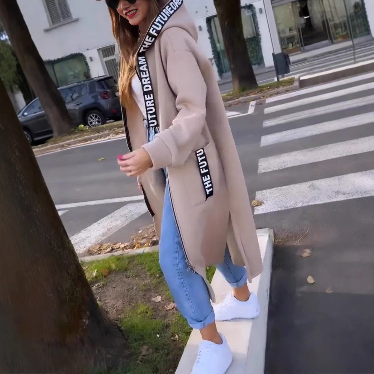 Giselle™ - Long Hooded Jacket
