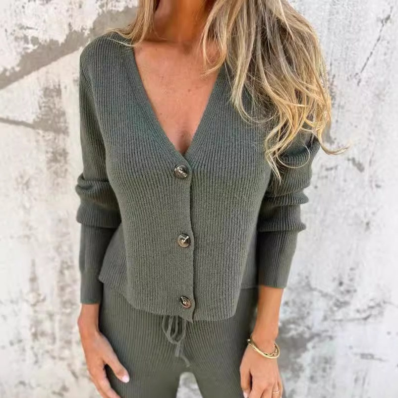Ilse™ - Women's Elegant Cardigan & Pants Set