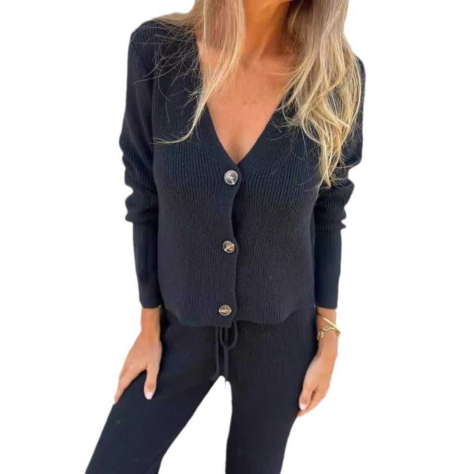 Ilse™ - Women's Elegant Cardigan & Pants Set