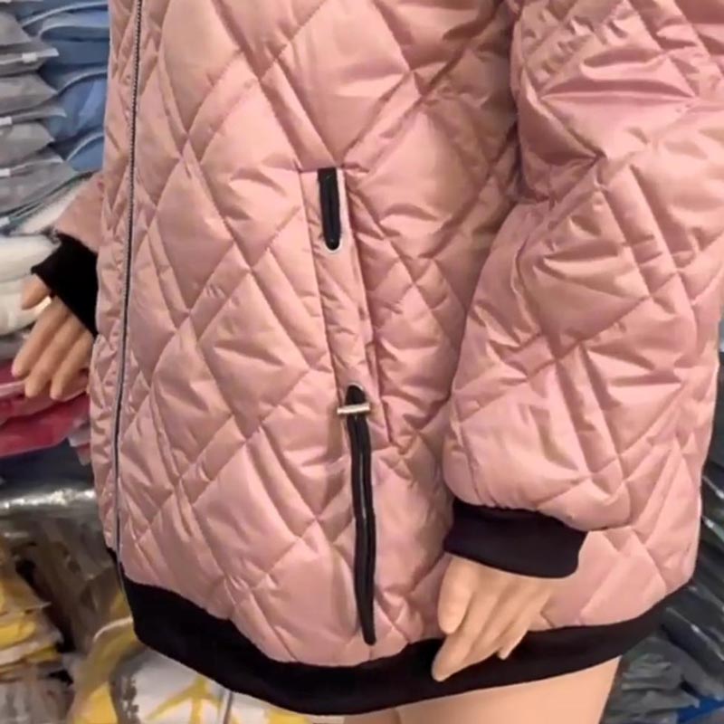 Petronella™ - Women's Down Coat with Hood and Drawstring