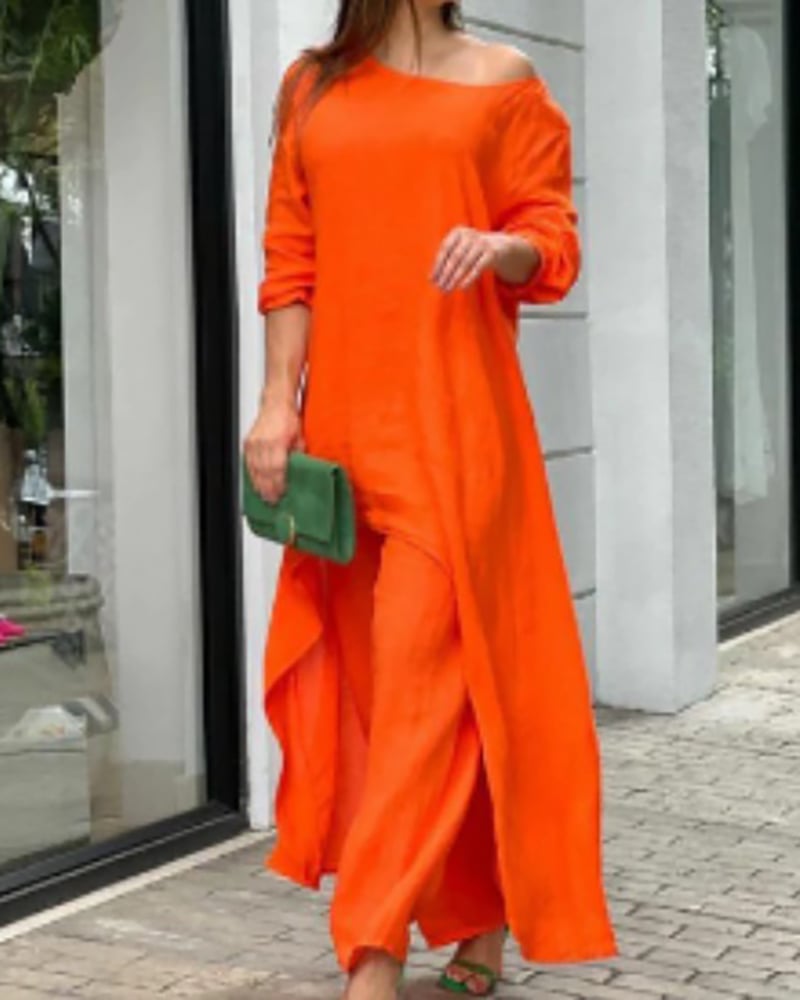 Clarisse™ - Women's Casual Linen Set