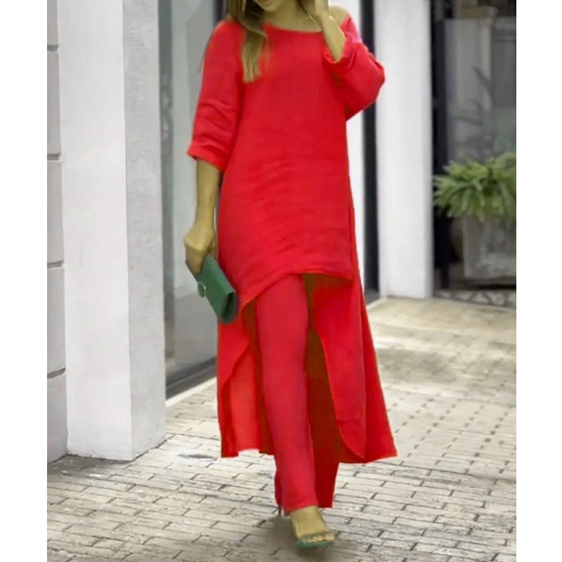 Clarisse™ - Women's Casual Linen Set
