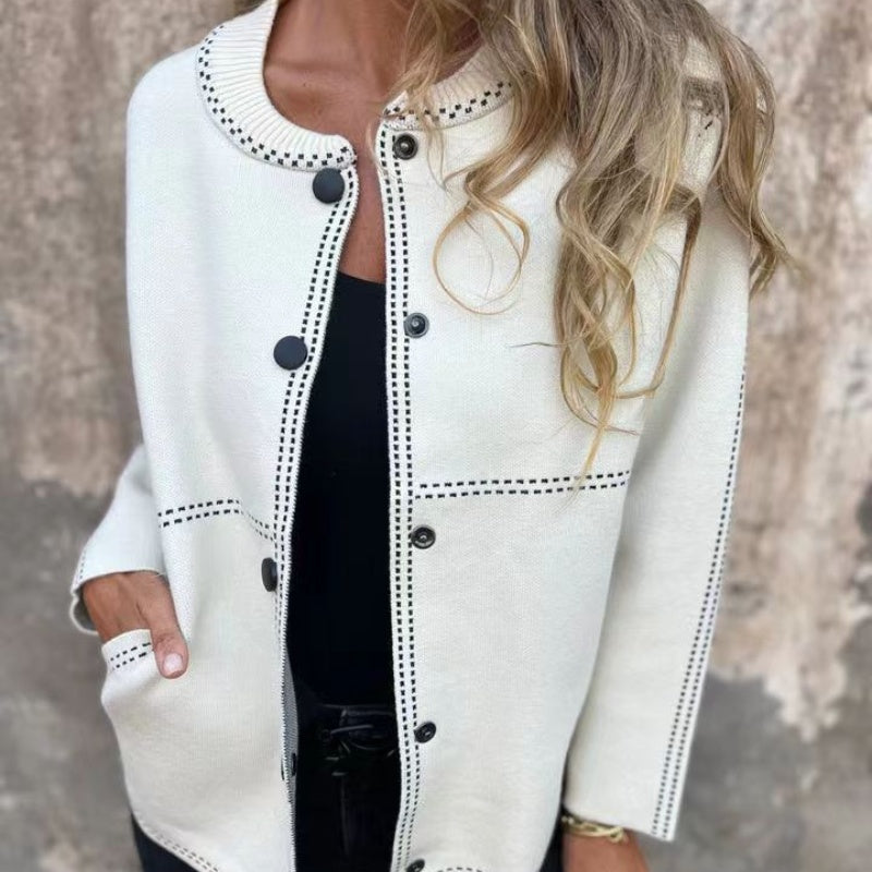 Bea™ - Women's Cardigan with Button Closure