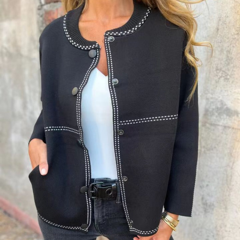 Bea™ - Women's Cardigan with Button Closure