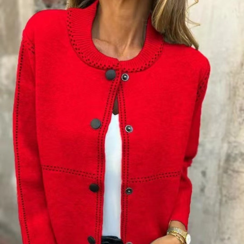 Bea™ - Women's Cardigan with Button Closure