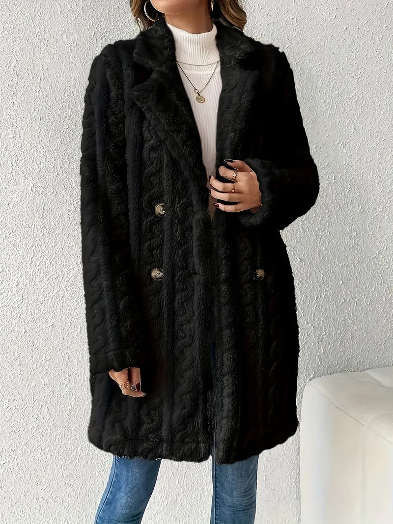 Léa™ - Women's Faux Fur Coat