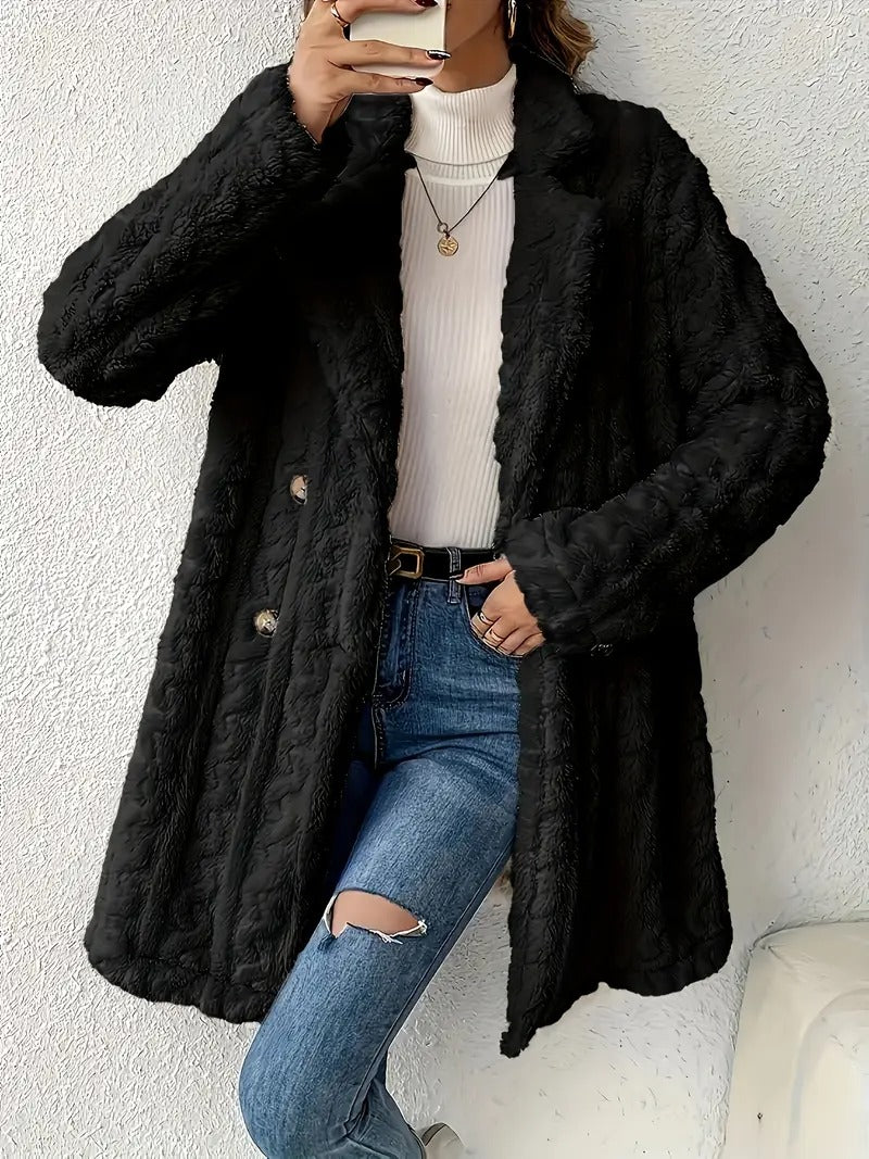 Léa™ - Women's Faux Fur Coat