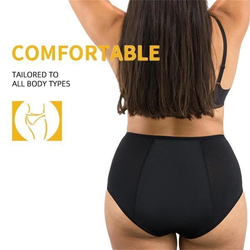 Thalia™ - High Waist Leak Proof Panty – Stay leak-free during incontinence and menstruation 