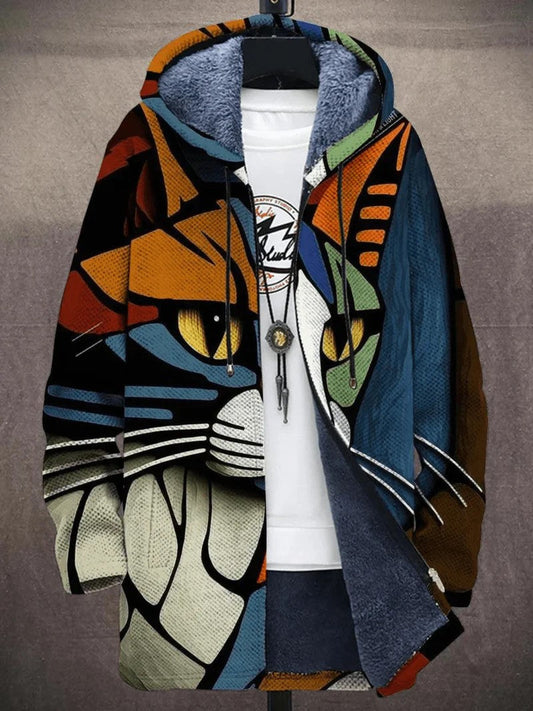 Els™ - 3D Graffiti Harajuku Jacket for a Bold Style