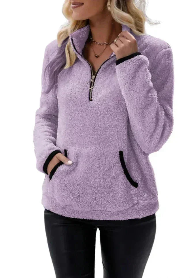 Bénédicte™ - Soft and comfortable Sherpa sweater