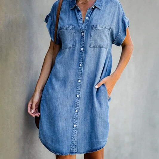 Noeline™ - Soft Denim Dress 
