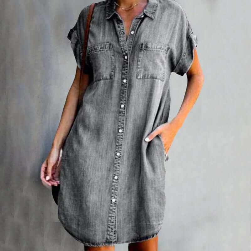 Noeline™ - Soft Denim Dress 