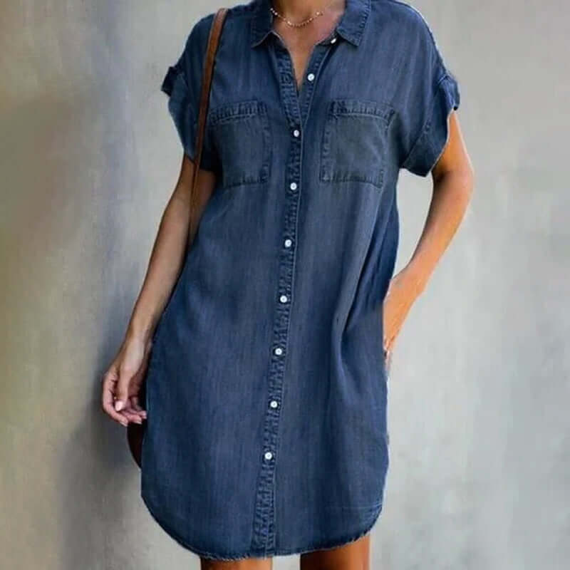 Noeline™ - Soft Denim Dress 