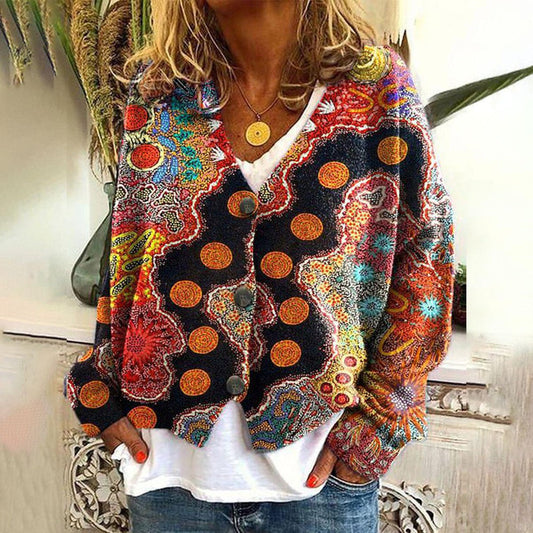 Isabelle™ - Colorful and comfortable knitted sweater