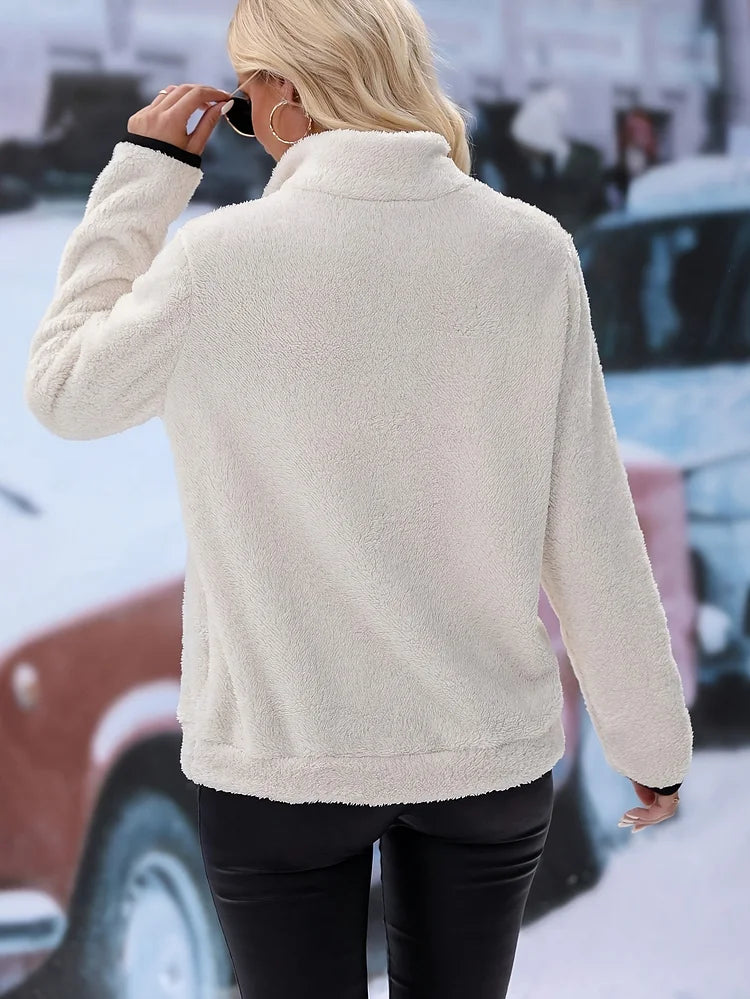 Bénédicte™ - Soft and comfortable Sherpa sweater
