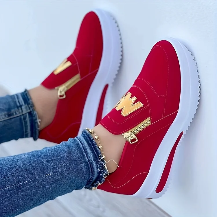 Nella™ - Women's Comfortable Orthopedic Platform Casual Slip-on Shoes 