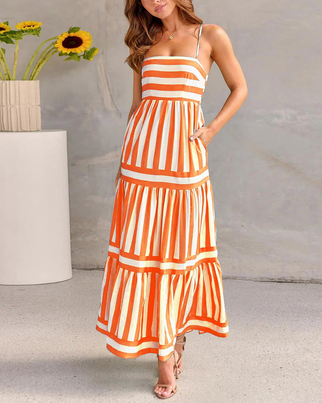 Sonia™- Striped dress