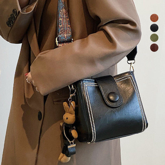 Marguerite™ - Women's Retro Soft PU Square Bag