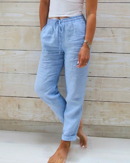 Tamina™ - Casual Pants with Drawstrings 
