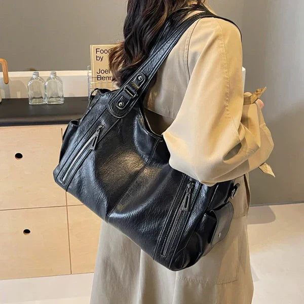 Lucie™ - Elegant Soft Compartment Women's Handbag