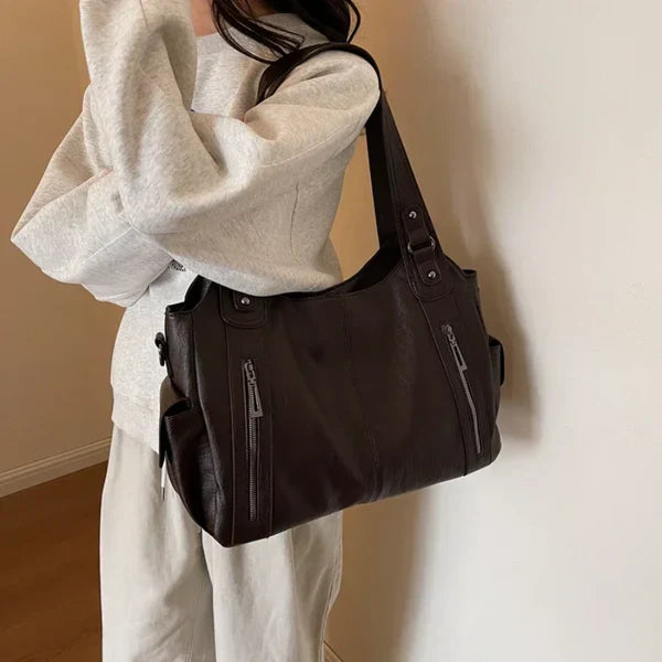 Lucie™ - Elegant Soft Compartment Women's Handbag