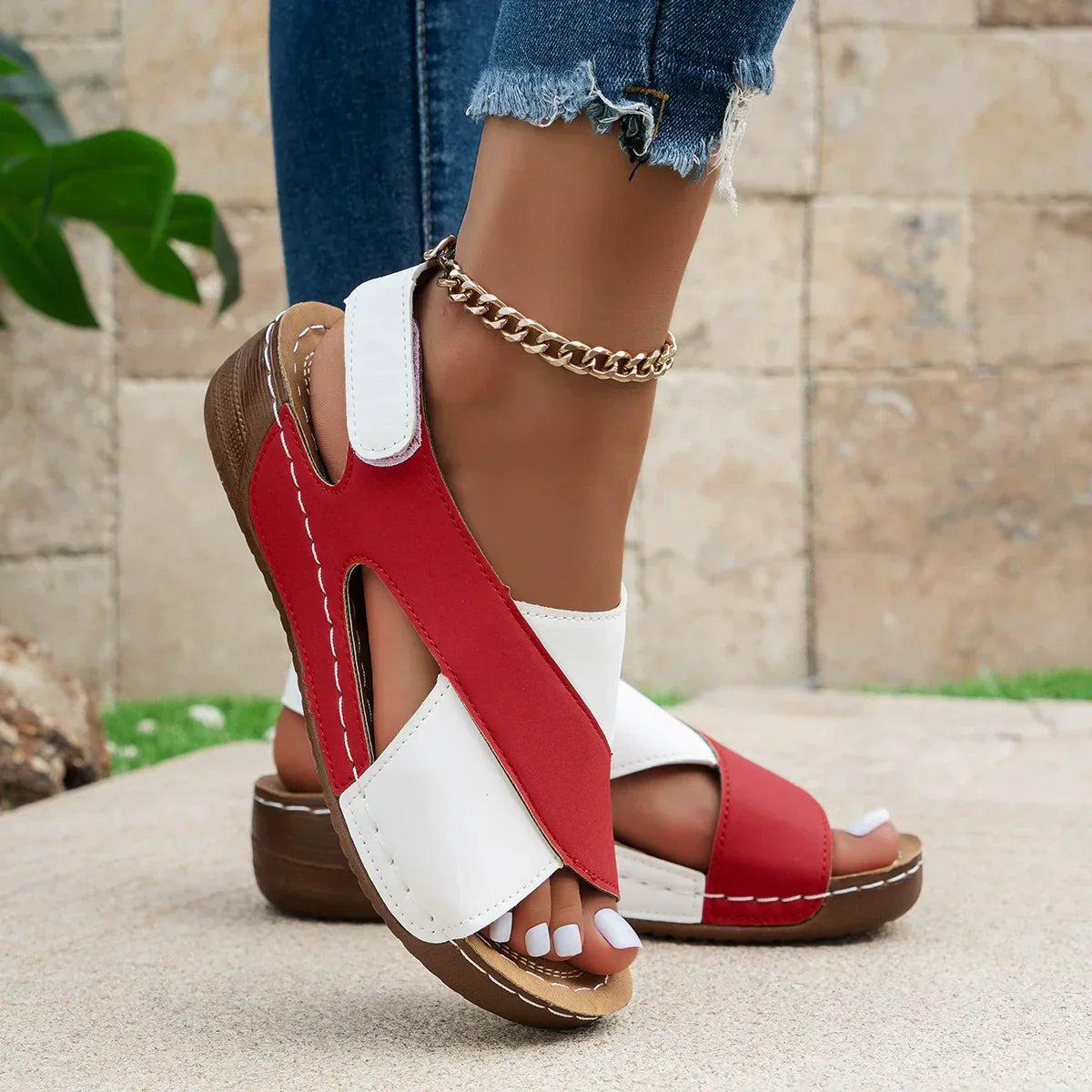 Milena™ - Ultra Comfortable Orthopedic Sandals with Slanted Heel for Women