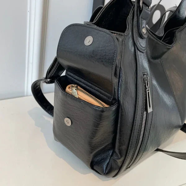 Lucie™ - Elegant Soft Compartment Women's Handbag