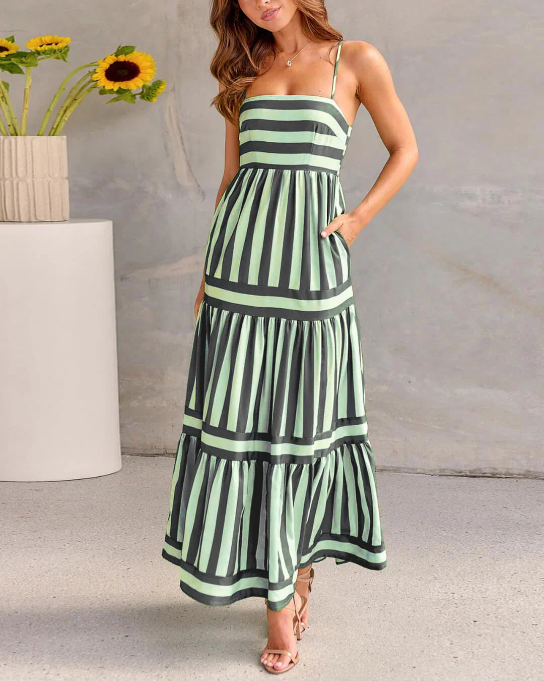 Sonia™- Striped dress