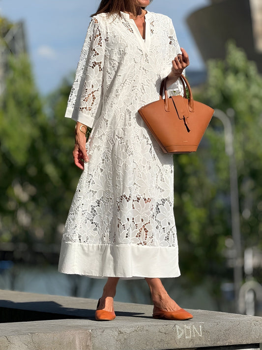 Liv™ - Women's Embroidered Lace Dress