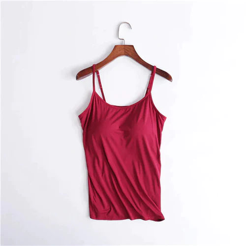 Noura™ - Camisole with built-in bra and pad 