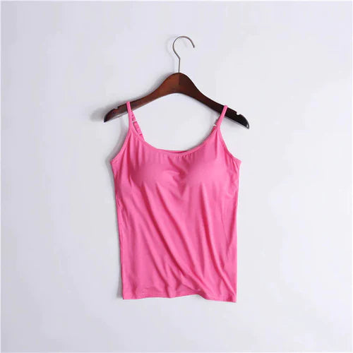 Noura™ - Camisole with built-in bra and pad 
