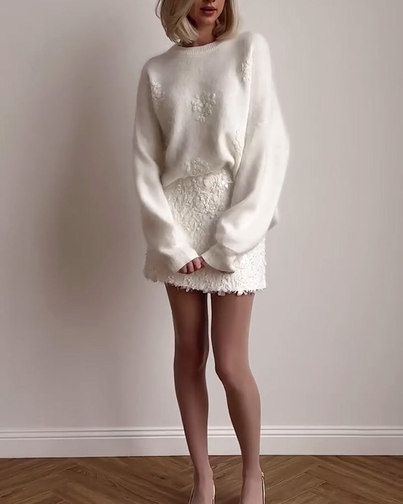 Géraldine™ - Chic and comfortable sweater for winter