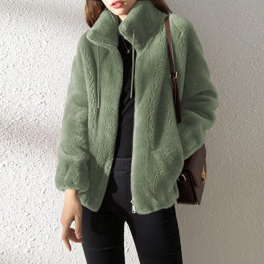 Lune™ - Quilted Stand-Up Collar Coat