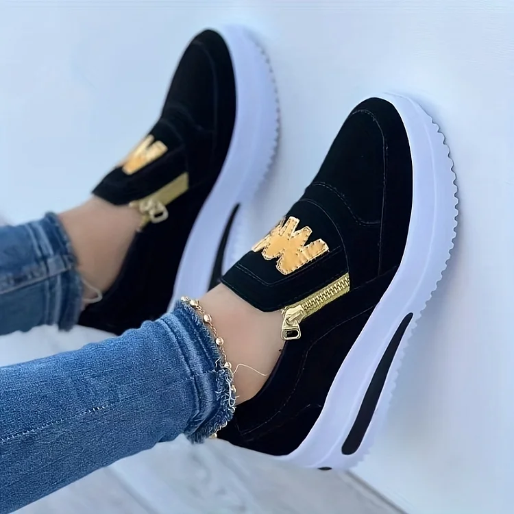 Nella™ - Women's Comfortable Orthopedic Platform Casual Slip-on Shoes 