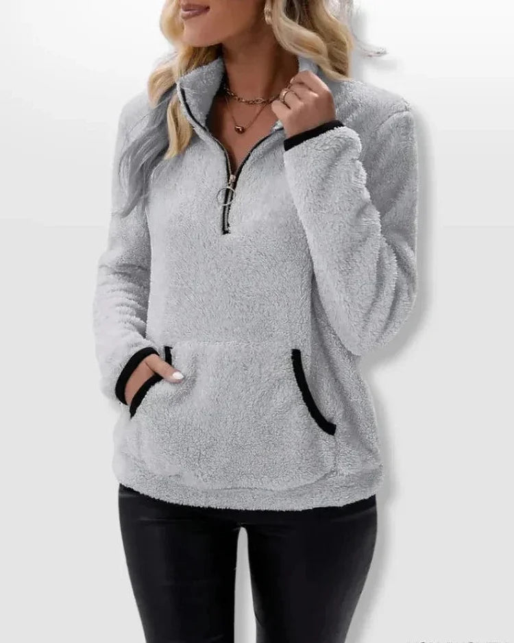 Bénédicte™ - Soft and comfortable Sherpa sweater