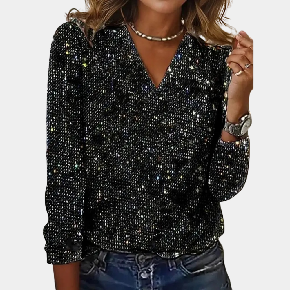 Irene™ - Women's Glitter Top
