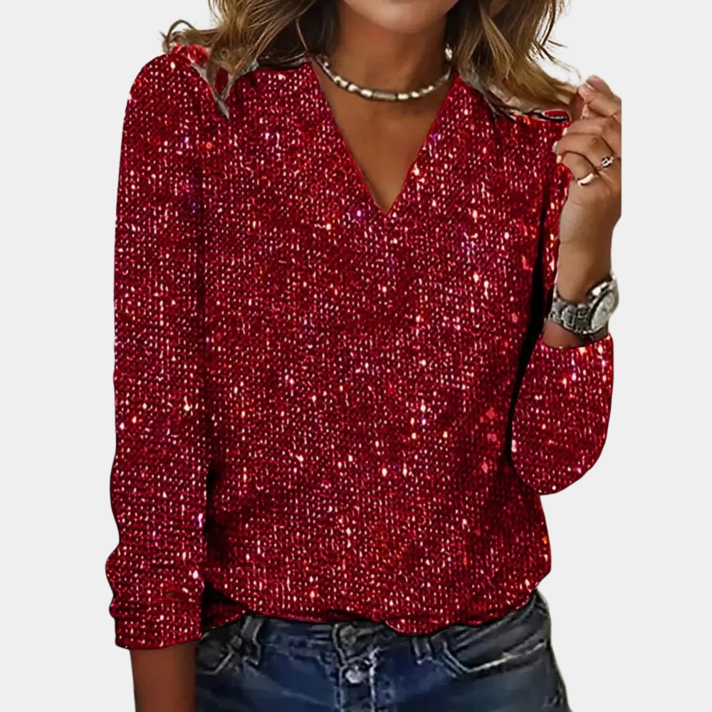Irene™ - Women's Glitter Top