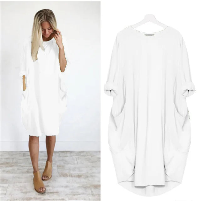 Axelle™ - Comfortable Dress with Pockets